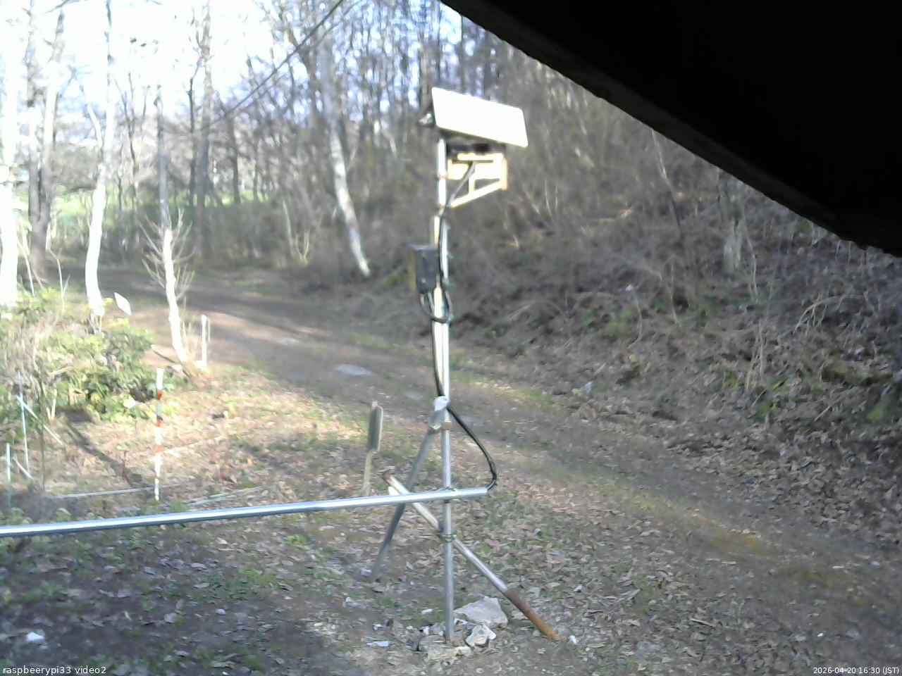 長野県菅平高原 ゆたか山荘 南側 2026/04/20 16:30