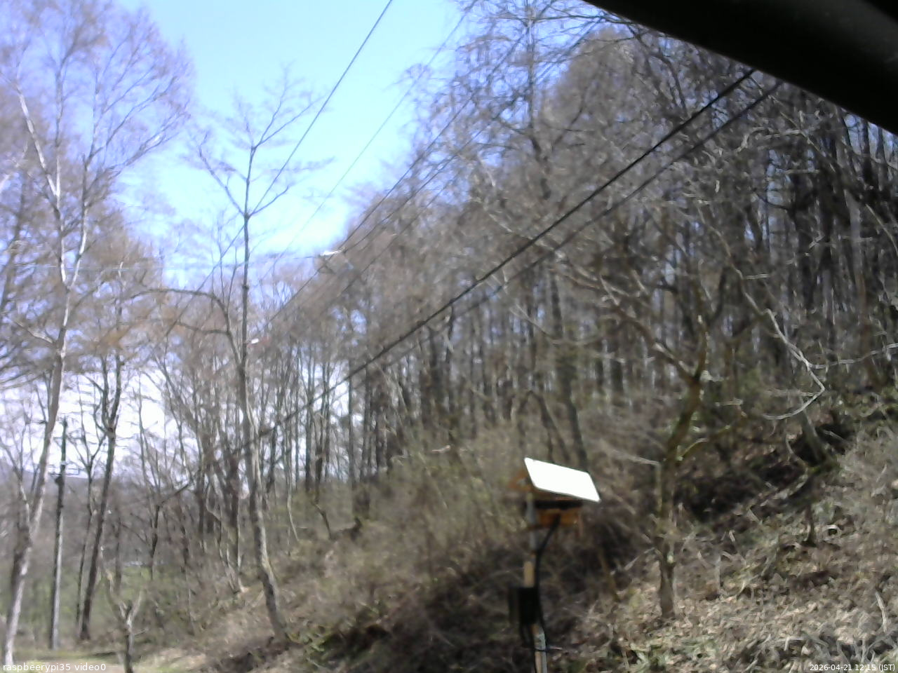 長野県菅平高原 ゆたか山荘 温度計 2026/04/21 12:15