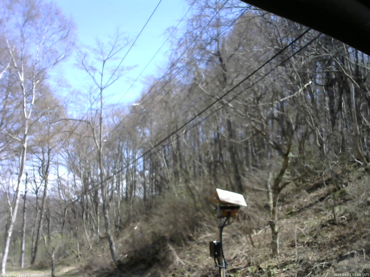 長野県菅平高原 ゆたか山荘 温度計 2026/04/21 13:00