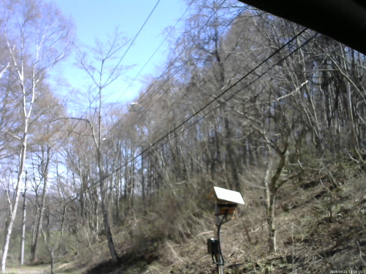 長野県菅平高原 ゆたか山荘 温度計 2026/04/21 13:15