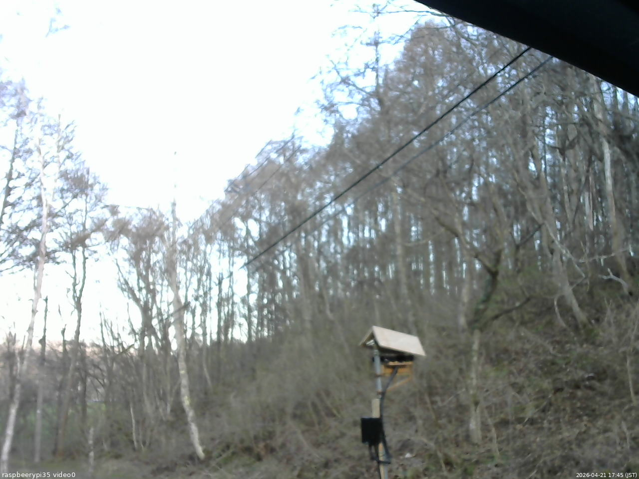 長野県菅平高原 ゆたか山荘 温度計 2026/04/21 17:45