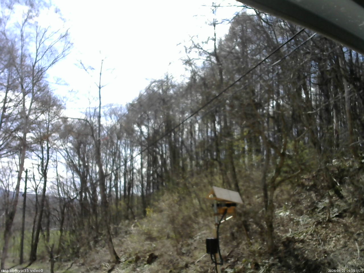 長野県菅平高原 ゆたか山荘 温度計 2026/04/22 09:15