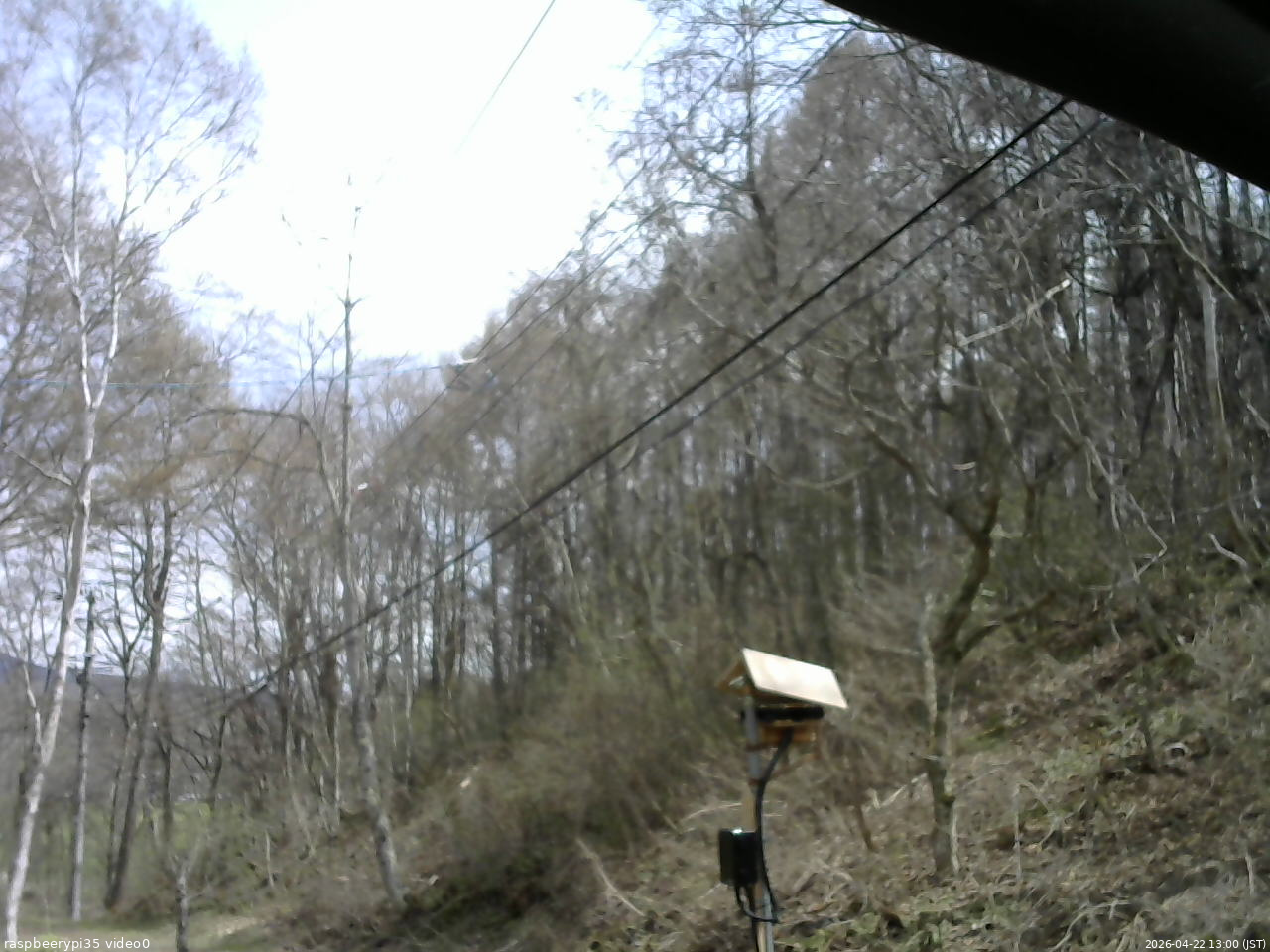 長野県菅平高原 ゆたか山荘 温度計 2026/04/22 13:00