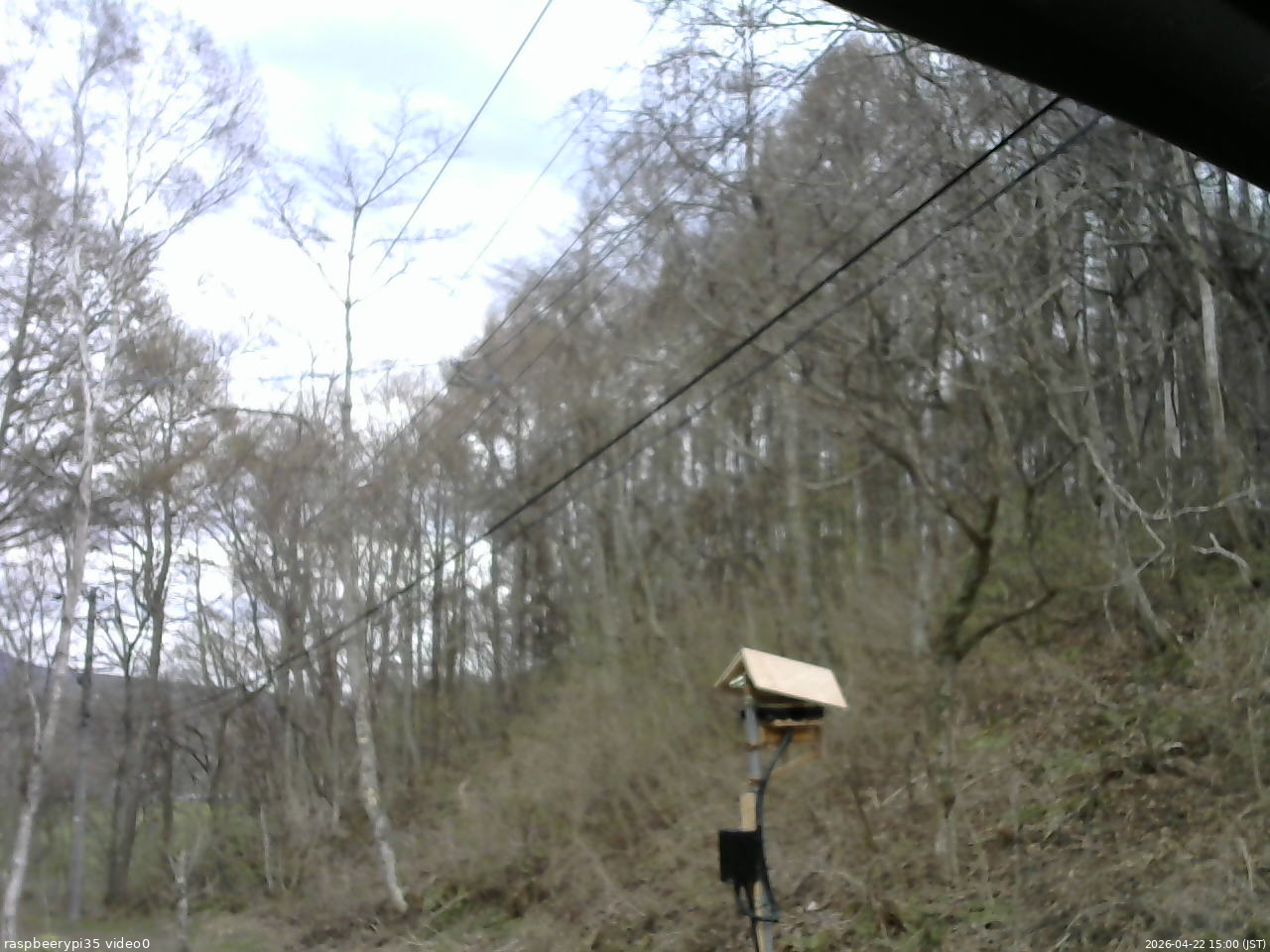 長野県菅平高原 ゆたか山荘 温度計 2026/04/22 15:00