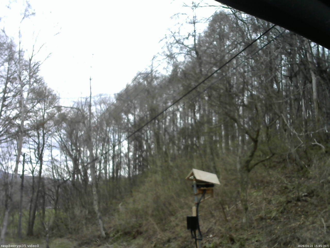長野県菅平高原 ゆたか山荘 温度計 2026/04/22 15:45