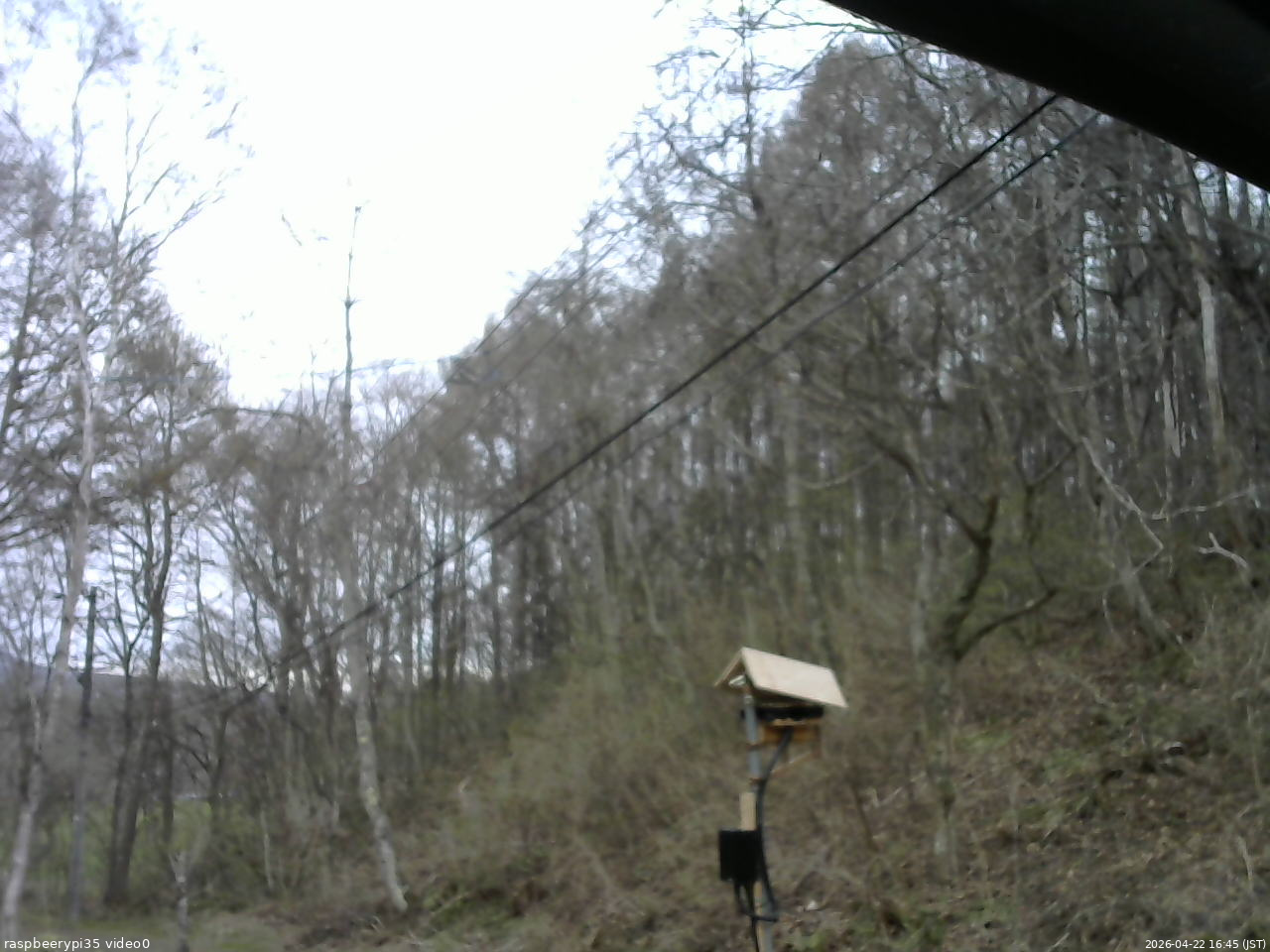 長野県菅平高原 ゆたか山荘 温度計 2026/04/22 16:45