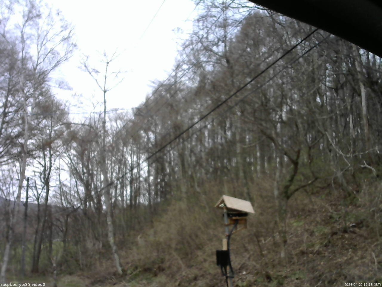 長野県菅平高原 ゆたか山荘 温度計 2026/04/22 17:15