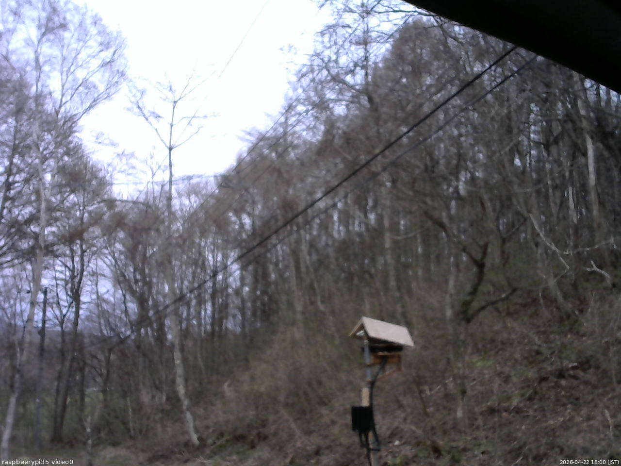 長野県菅平高原 ゆたか山荘 温度計 2026/04/22 18:00