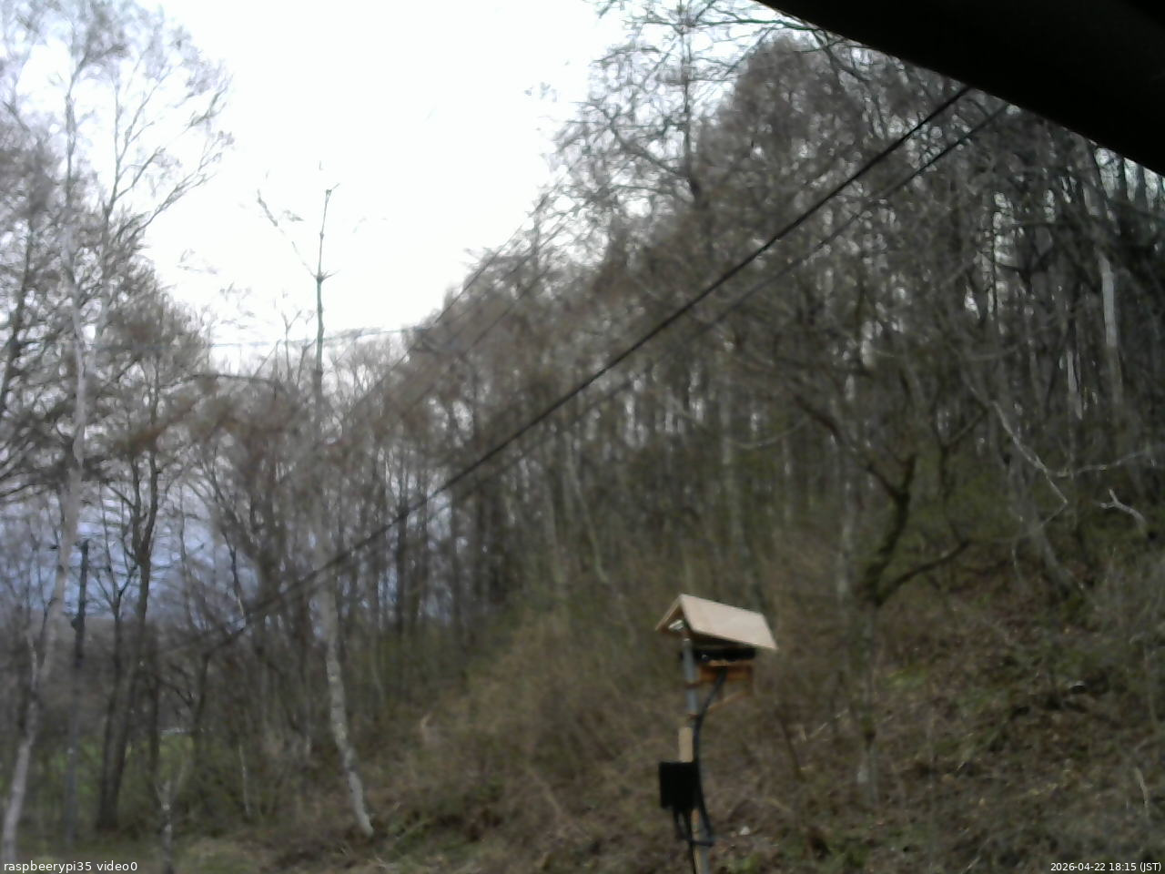 長野県菅平高原 ゆたか山荘 温度計 2026/04/22 18:15