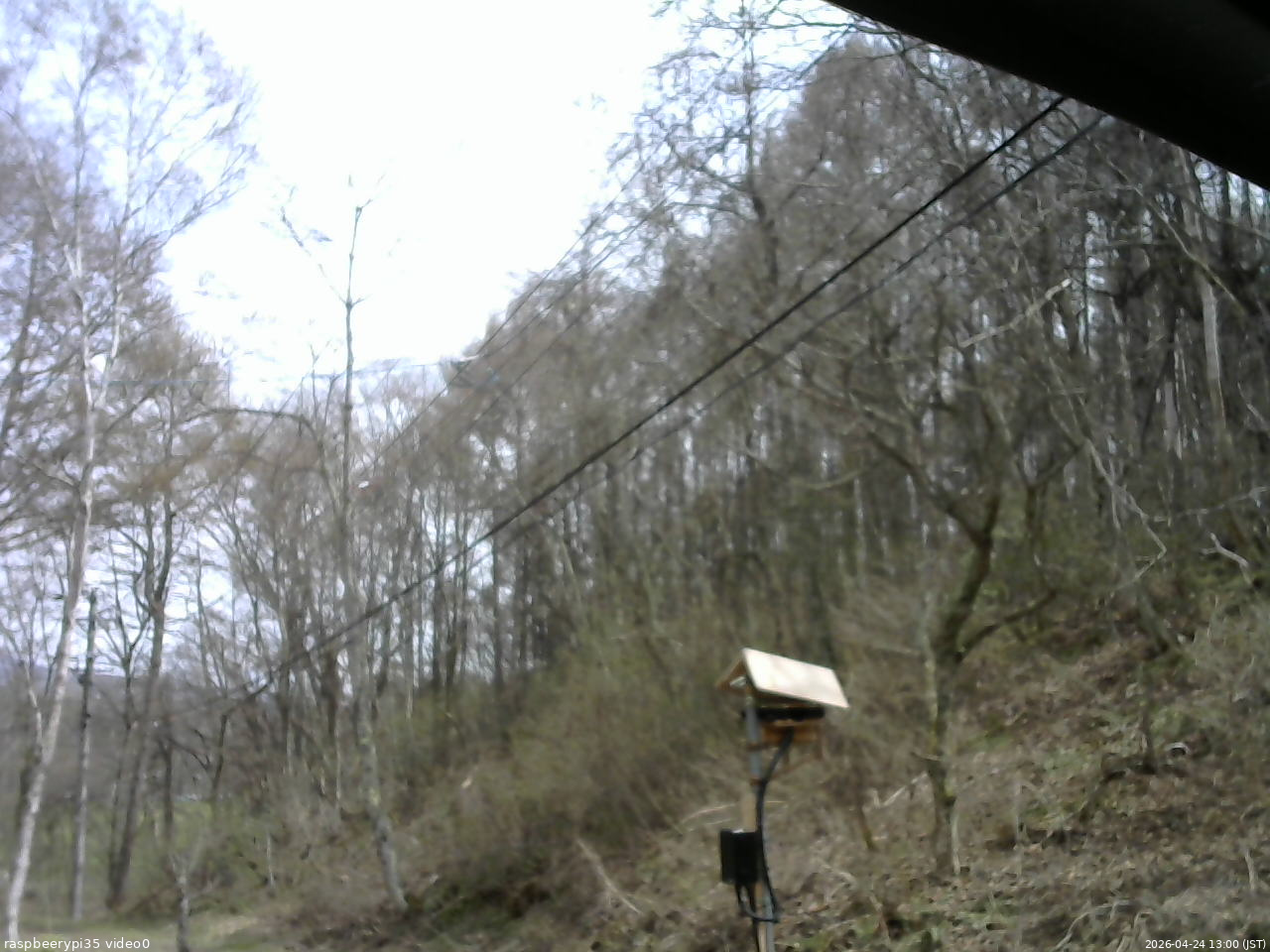 長野県菅平高原 ゆたか山荘 温度計 2026/04/24 13:00