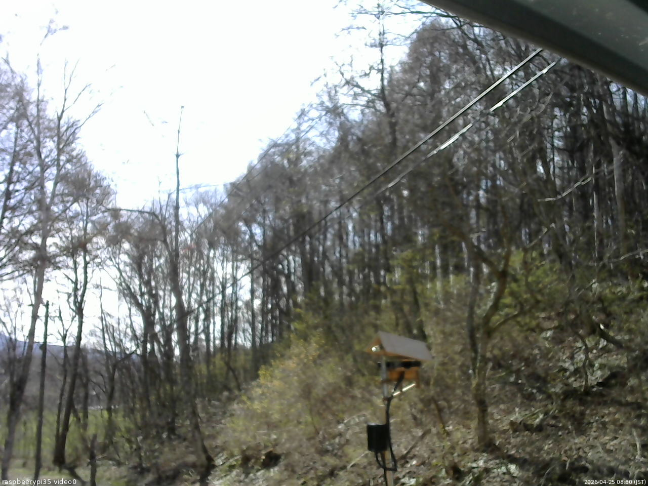 長野県菅平高原 ゆたか山荘 温度計 2026/04/25 08:30