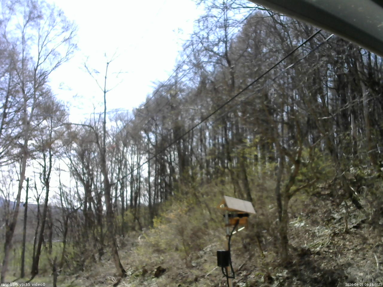 長野県菅平高原 ゆたか山荘 温度計 2026/04/25 09:15