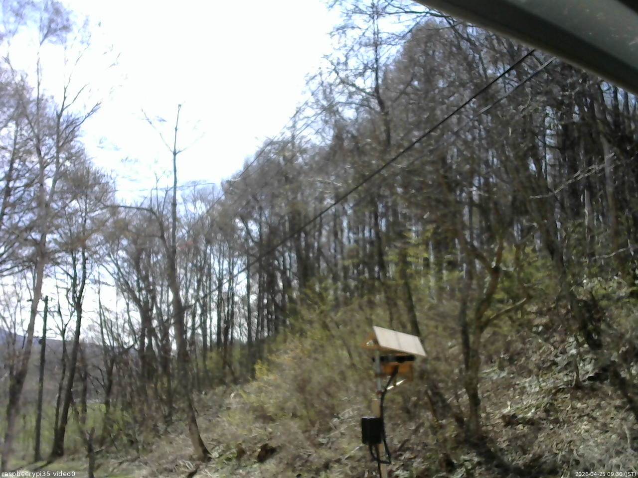 長野県菅平高原 ゆたか山荘 温度計 2026/04/25 09:30