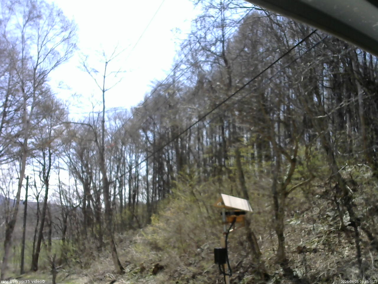 長野県菅平高原 ゆたか山荘 温度計 2026/04/25 09:45