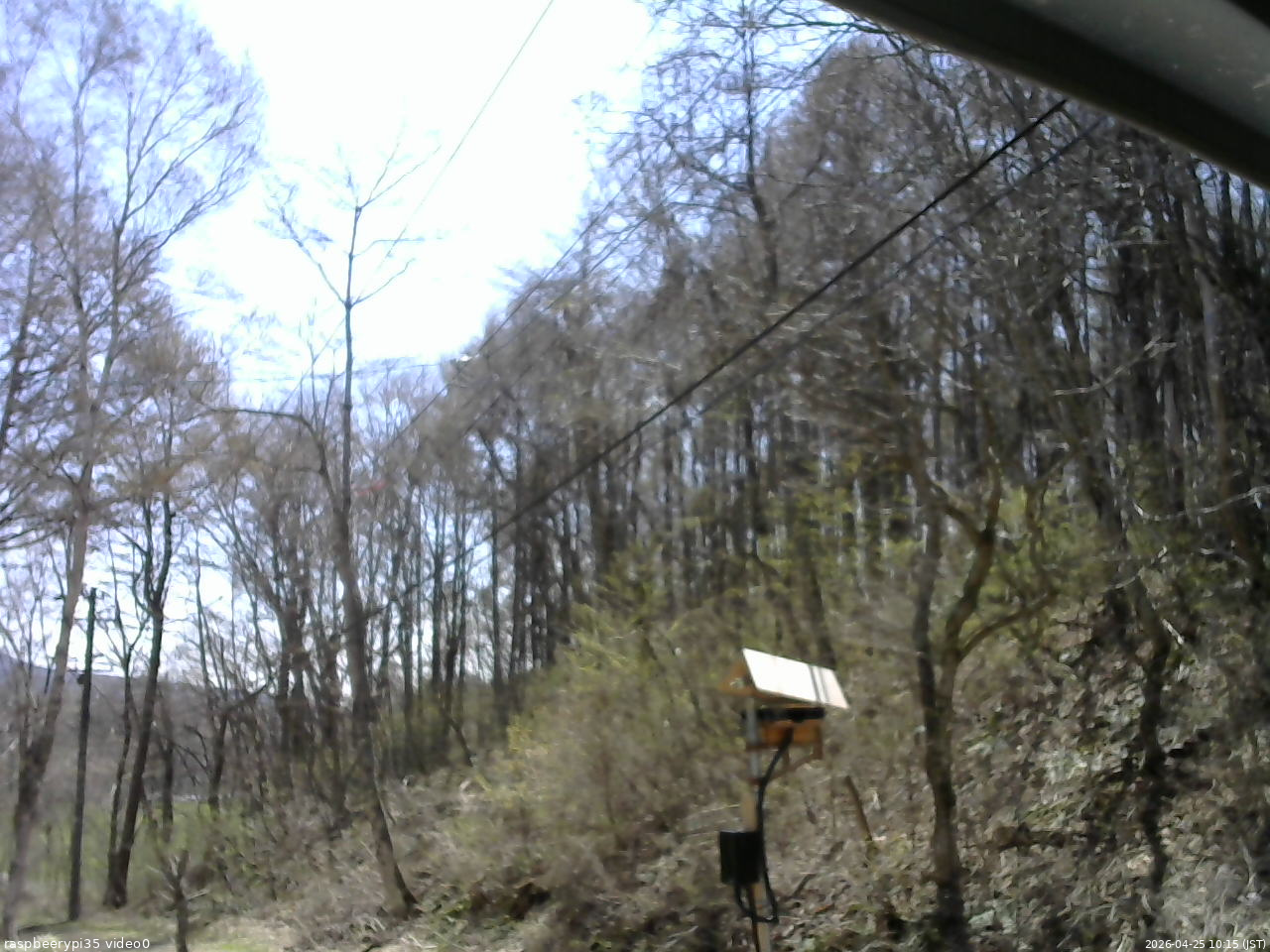 長野県菅平高原 ゆたか山荘 温度計 2026/04/25 10:15