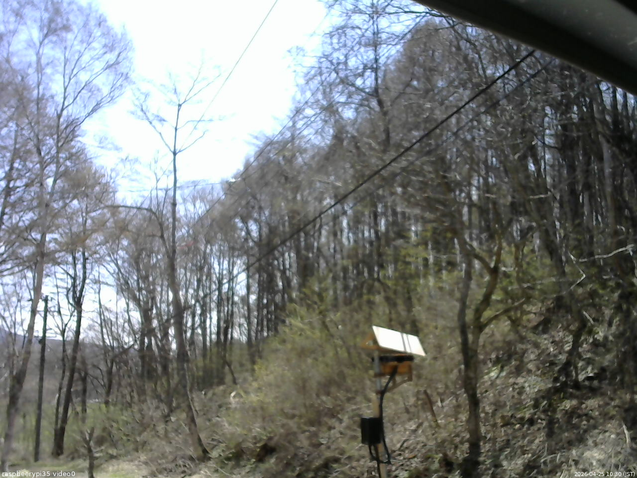 長野県菅平高原 ゆたか山荘 温度計 2026/04/25 10:30