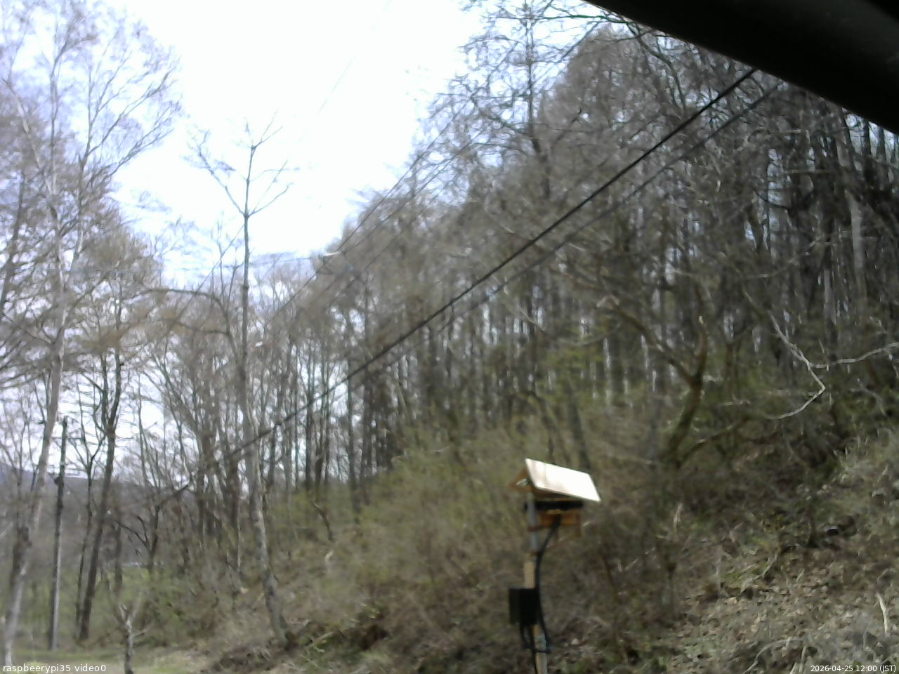 長野県菅平高原 ゆたか山荘 温度計 2026/04/25 12:00