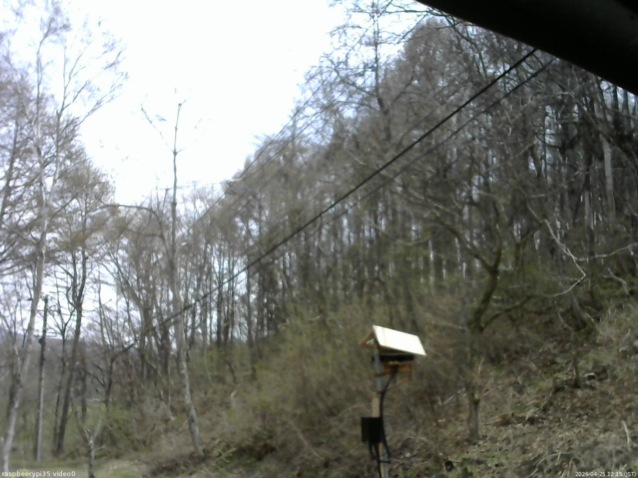 長野県菅平高原 ゆたか山荘 温度計 2026/04/25 12:15