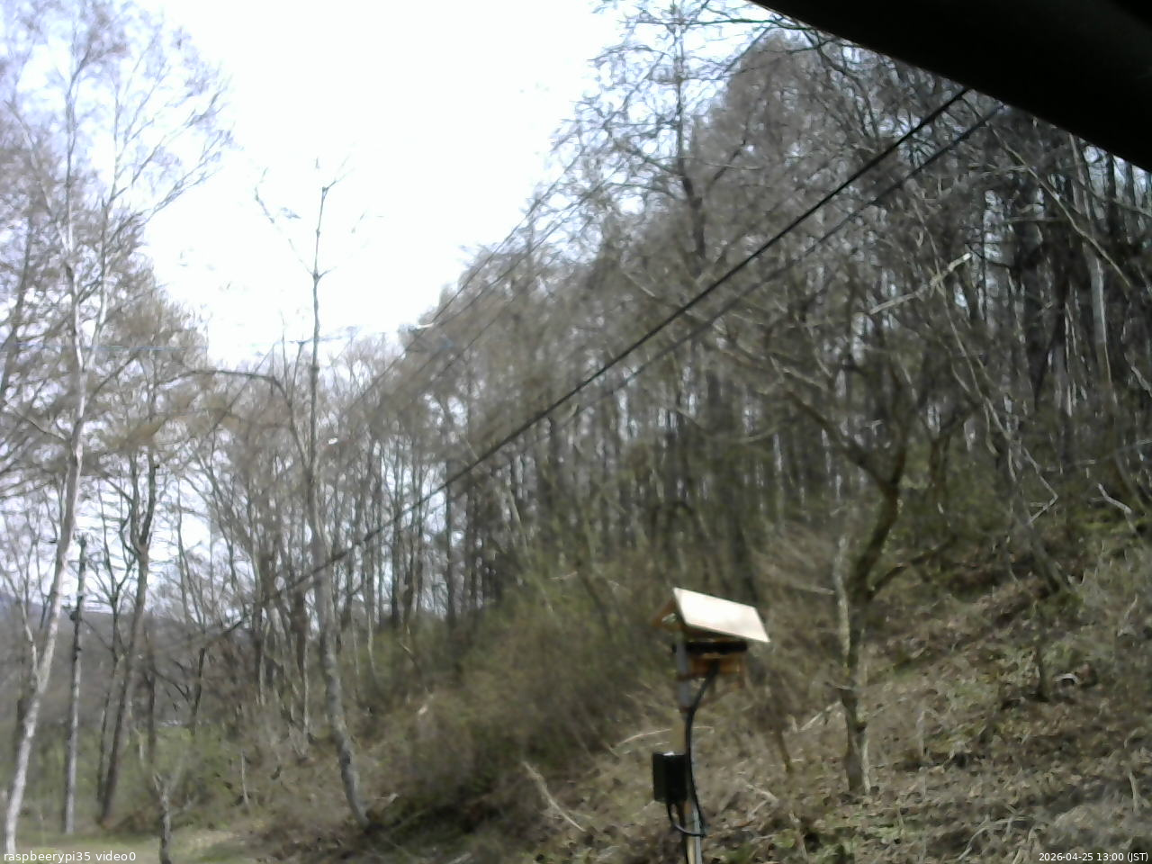 長野県菅平高原 ゆたか山荘 温度計 2026/04/25 13:00