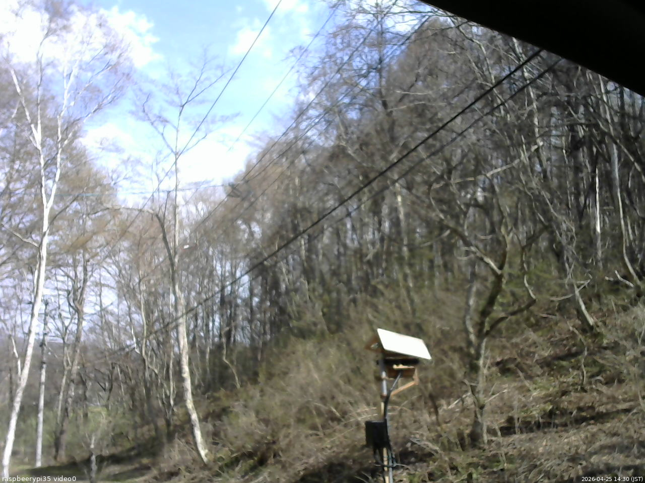 長野県菅平高原 ゆたか山荘 温度計 2026/04/25 14:30
