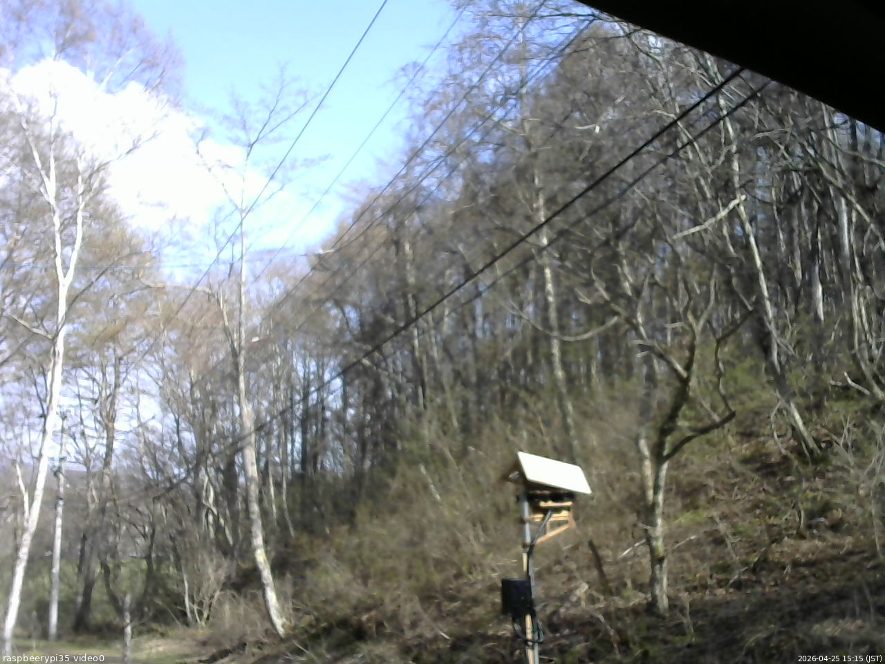 長野県菅平高原 ゆたか山荘 温度計 2026/04/25 15:15