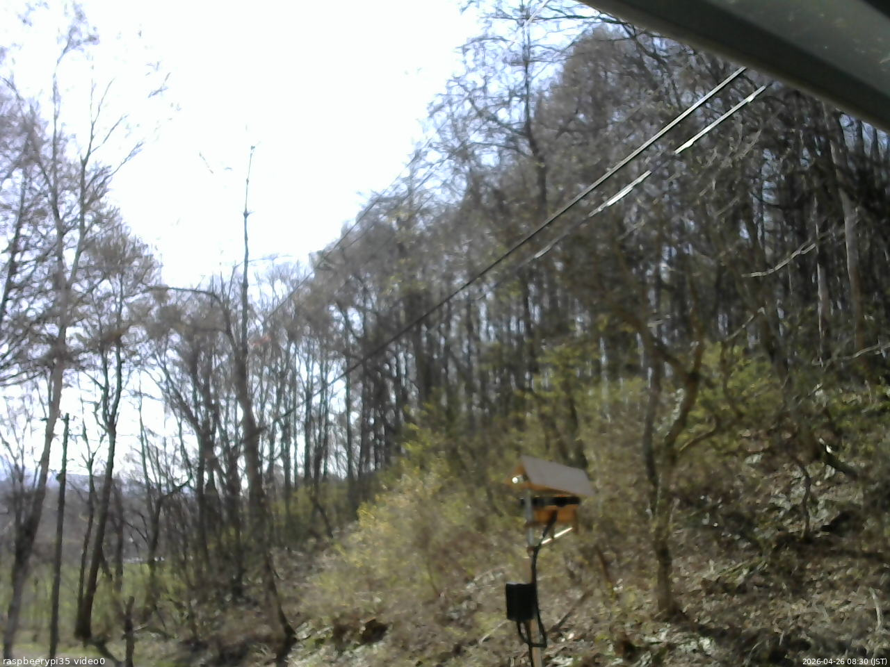 長野県菅平高原 ゆたか山荘 温度計 2026/04/26 08:30