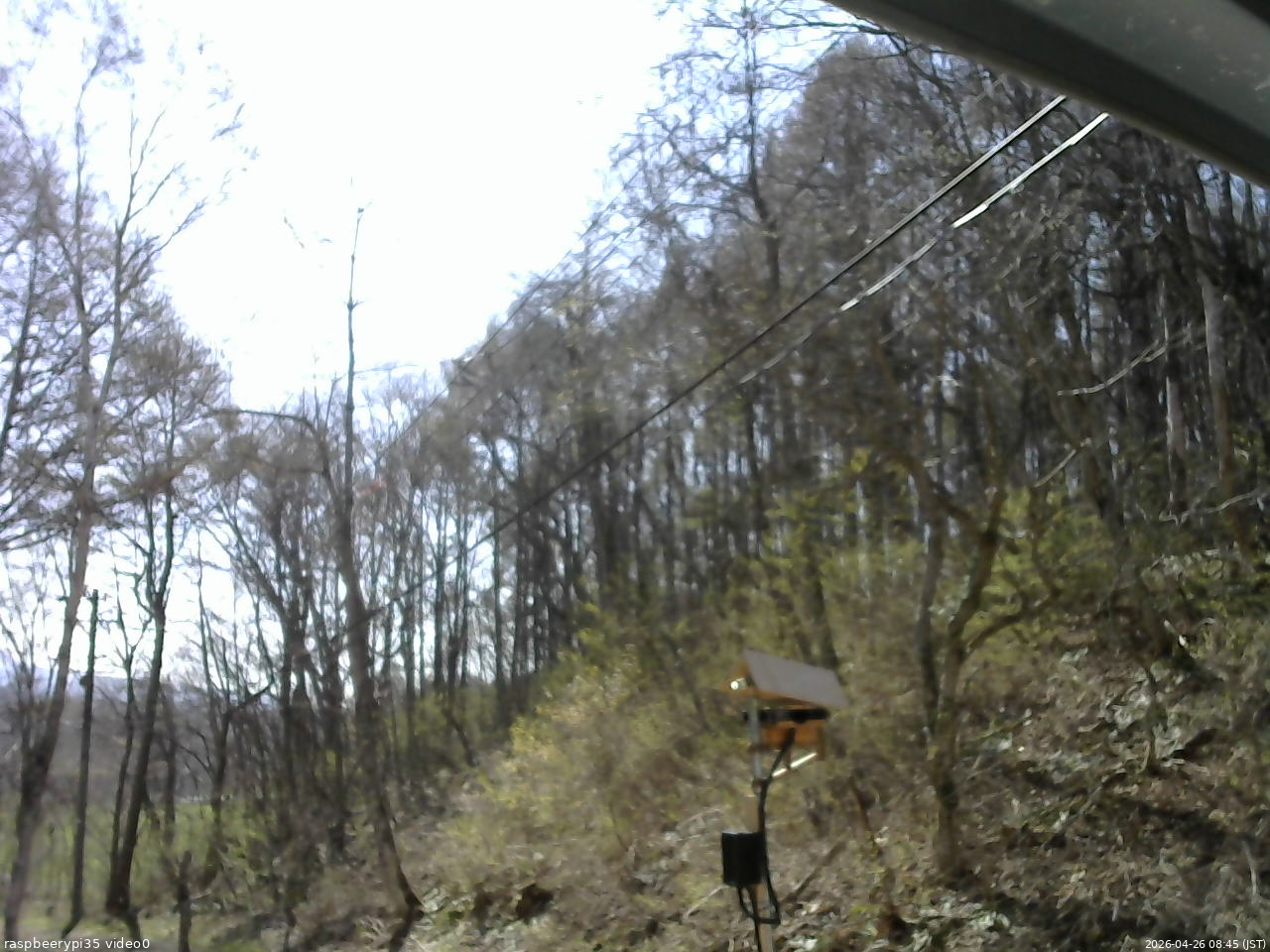 長野県菅平高原 ゆたか山荘 温度計 2026/04/26 08:45