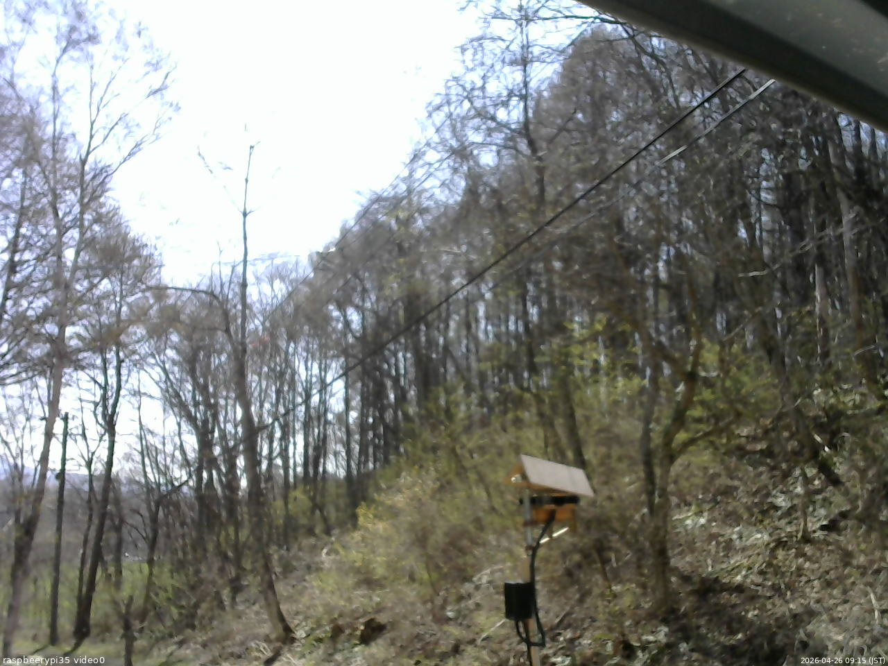 長野県菅平高原 ゆたか山荘 温度計 2026/04/26 09:15