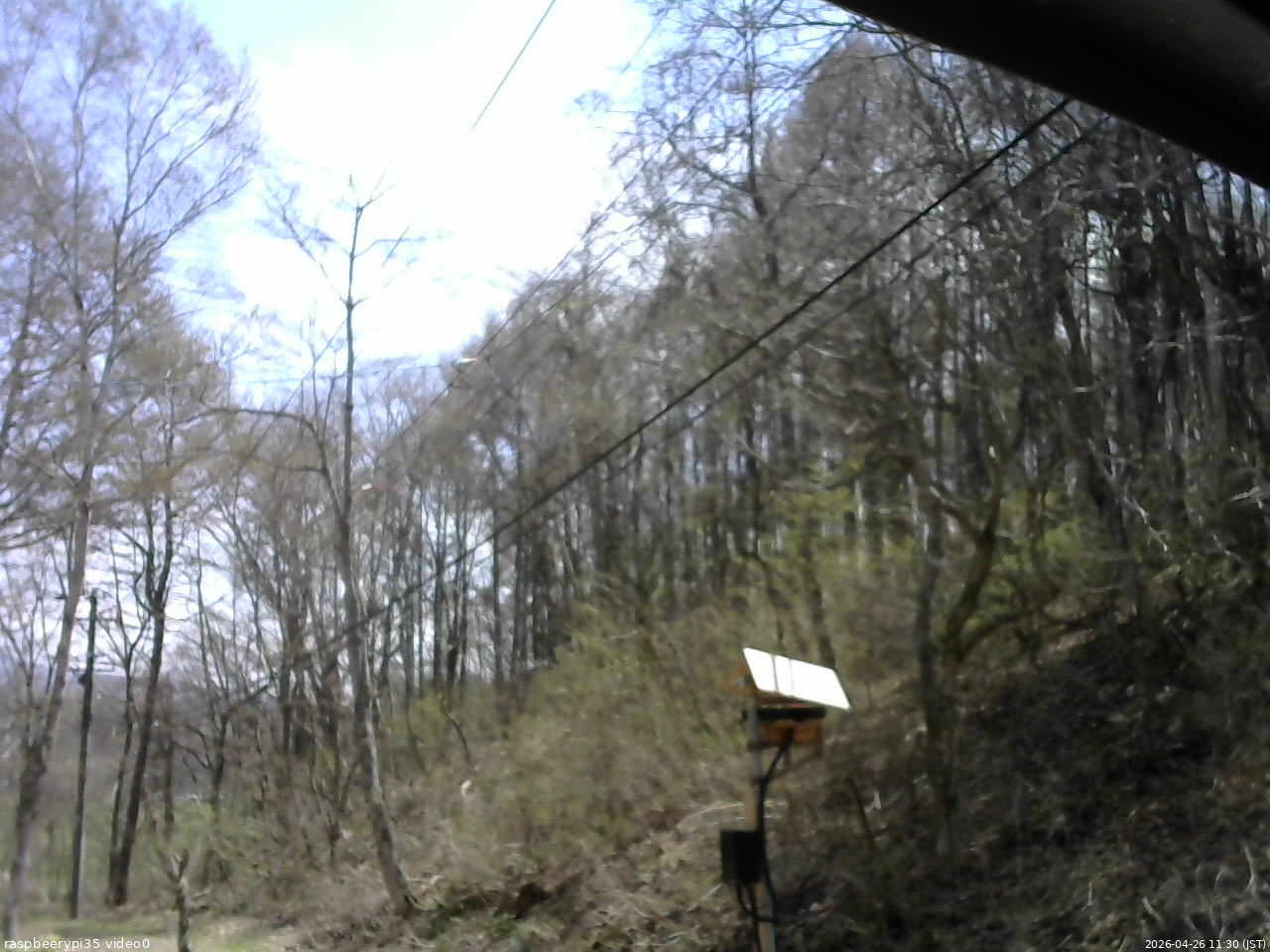 長野県菅平高原 ゆたか山荘 温度計 2026/04/26 11:30