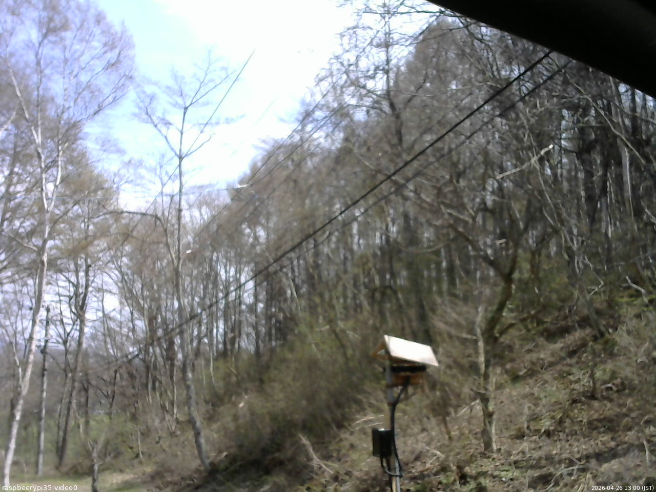 長野県菅平高原 ゆたか山荘 温度計 2026/04/26 13:00