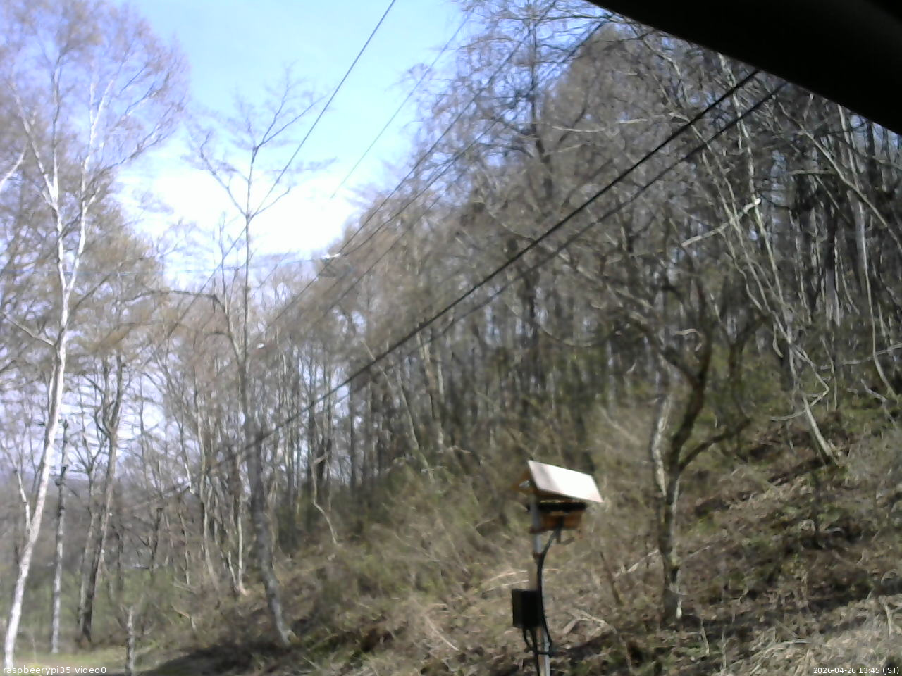 長野県菅平高原 ゆたか山荘 温度計 2026/04/26 13:45
