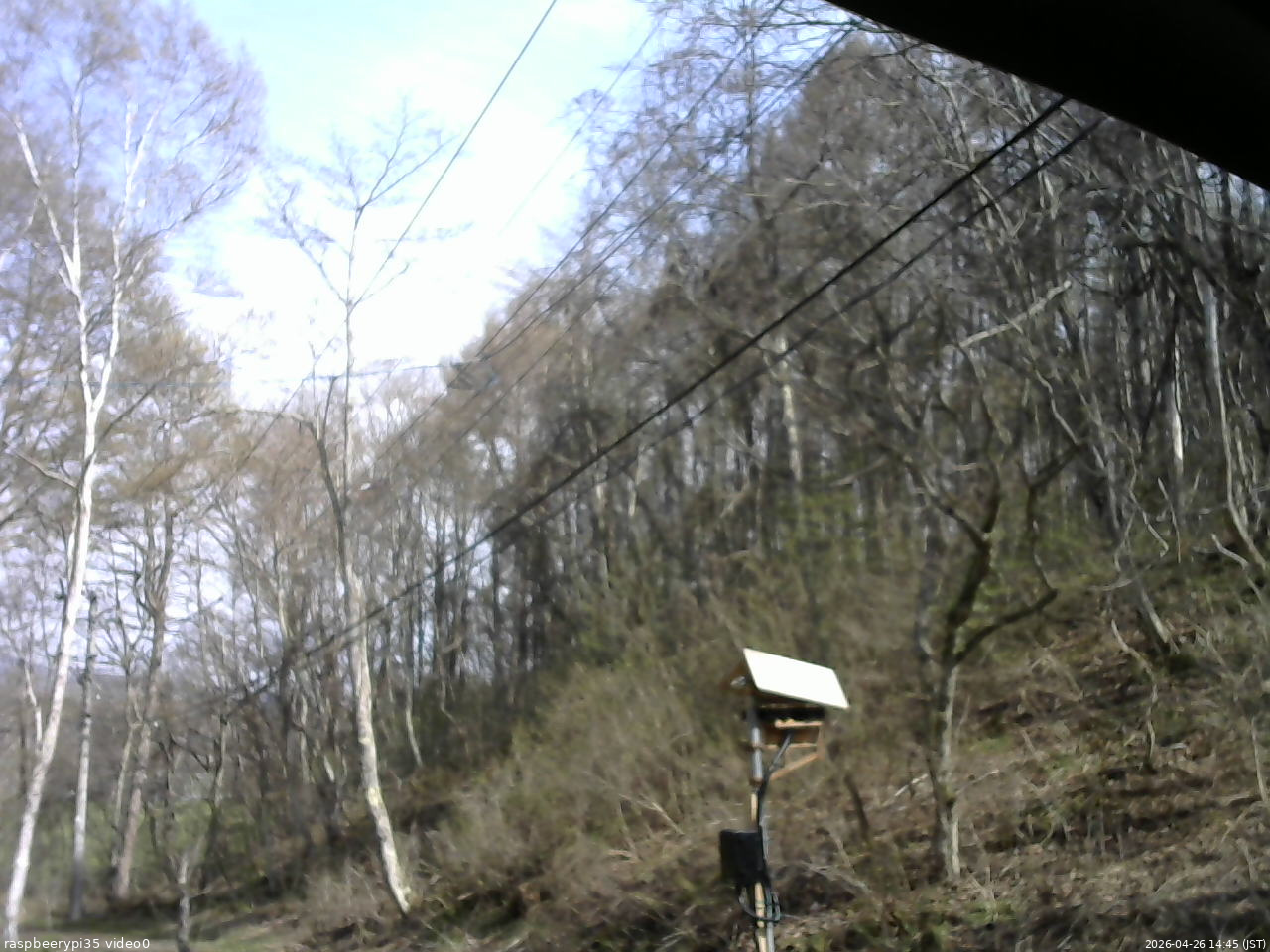 長野県菅平高原 ゆたか山荘 温度計 2026/04/26 14:45