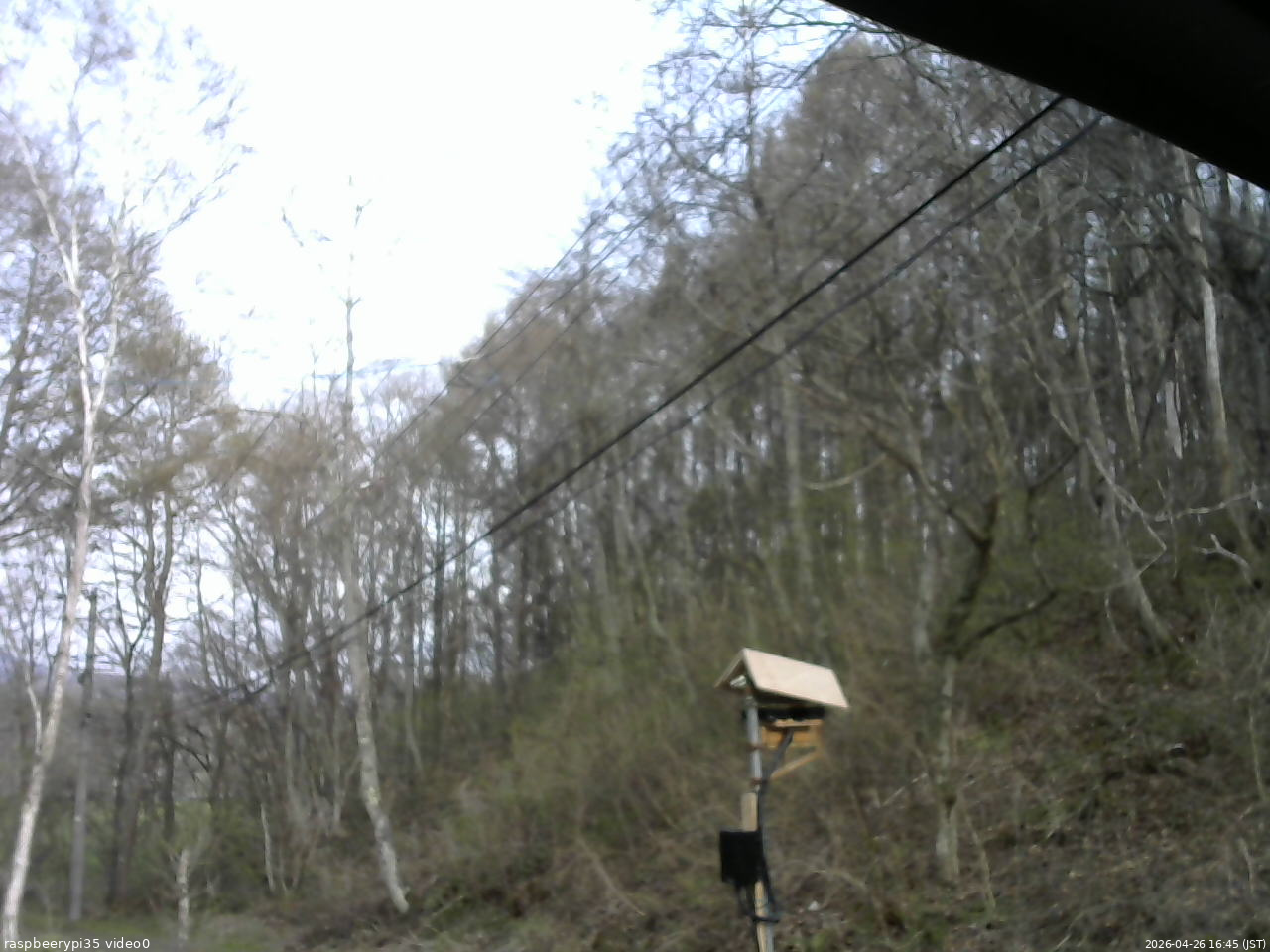 長野県菅平高原 ゆたか山荘 温度計 2026/04/26 16:45