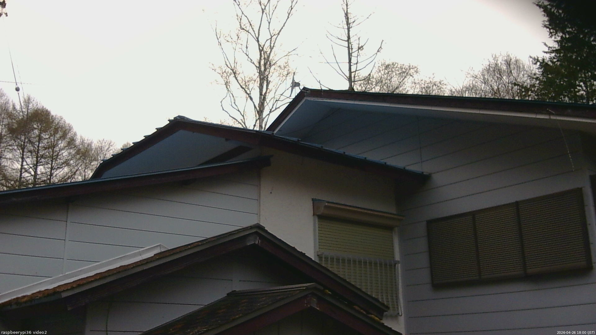 長野県菅平高原 ゆたか山荘 駐車場奥 2026/04/26 18:00