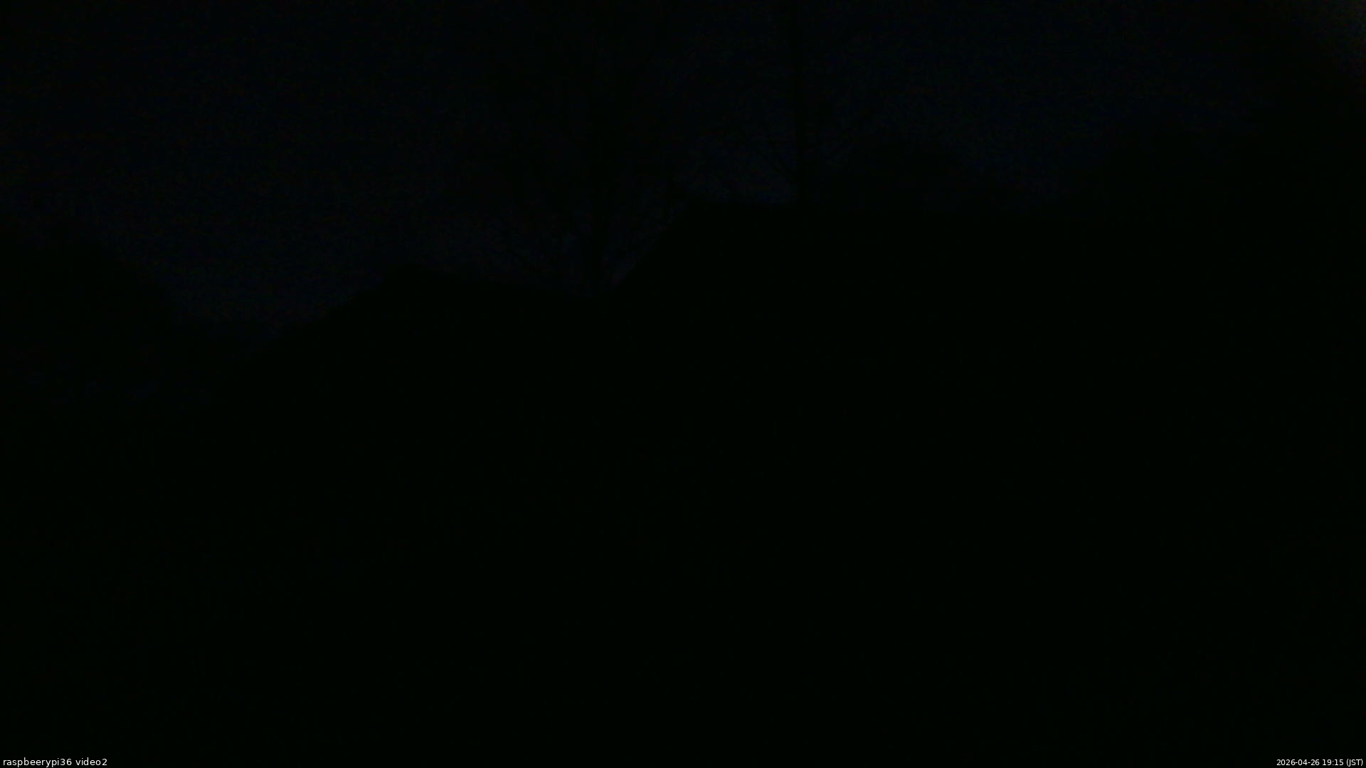 長野県菅平高原 ゆたか山荘 駐車場奥 2026/04/26 19:15
