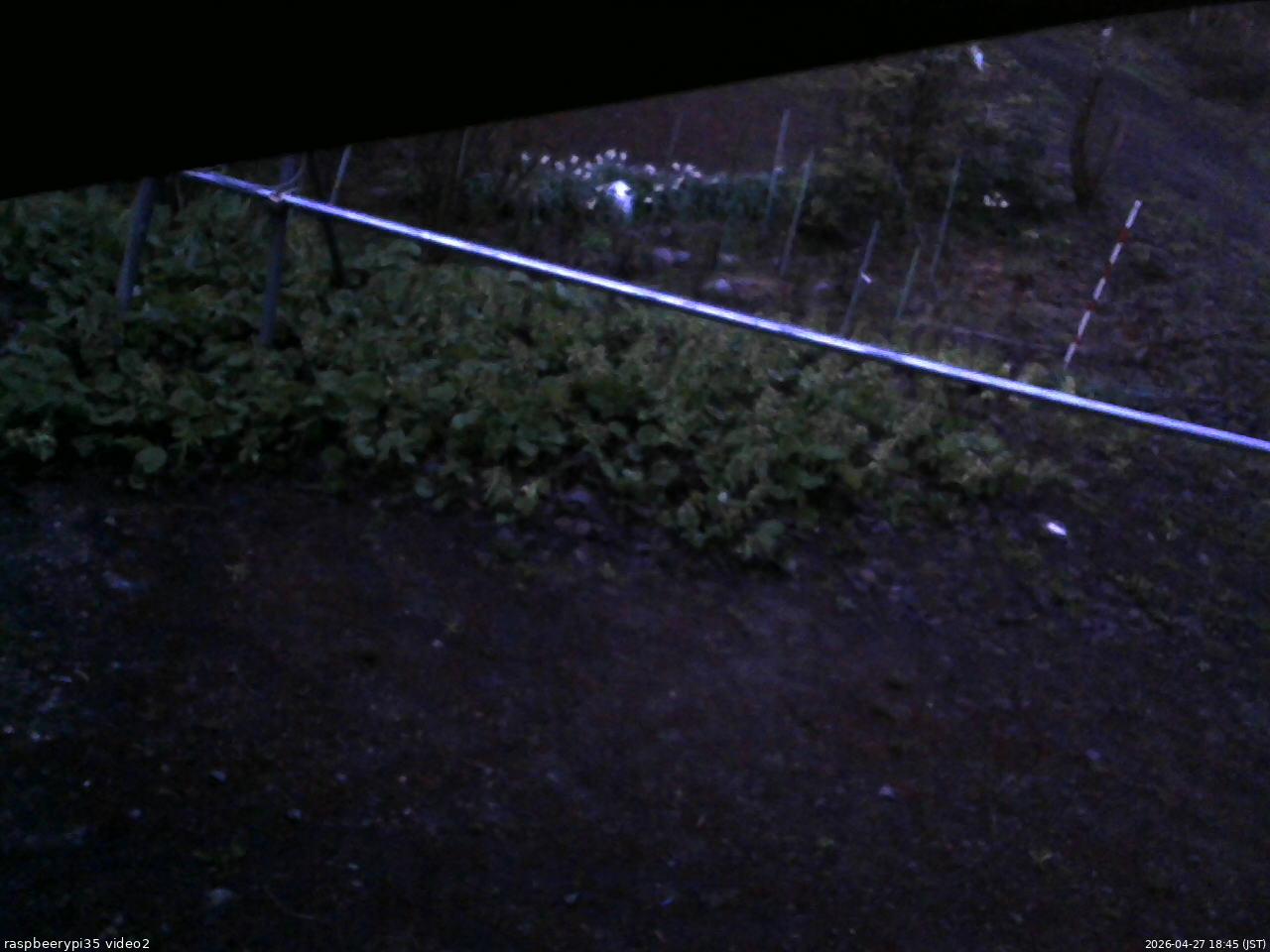 長野県菅平高原 ゆたか山荘 駐車場 2026/04/27 18:45