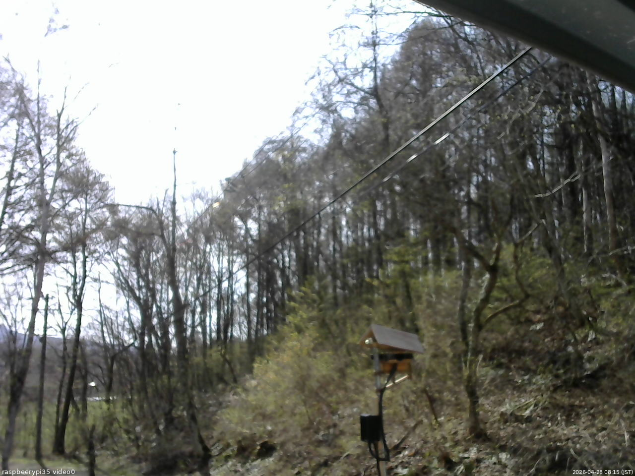 長野県菅平高原 ゆたか山荘 温度計 2026/04/28 08:15