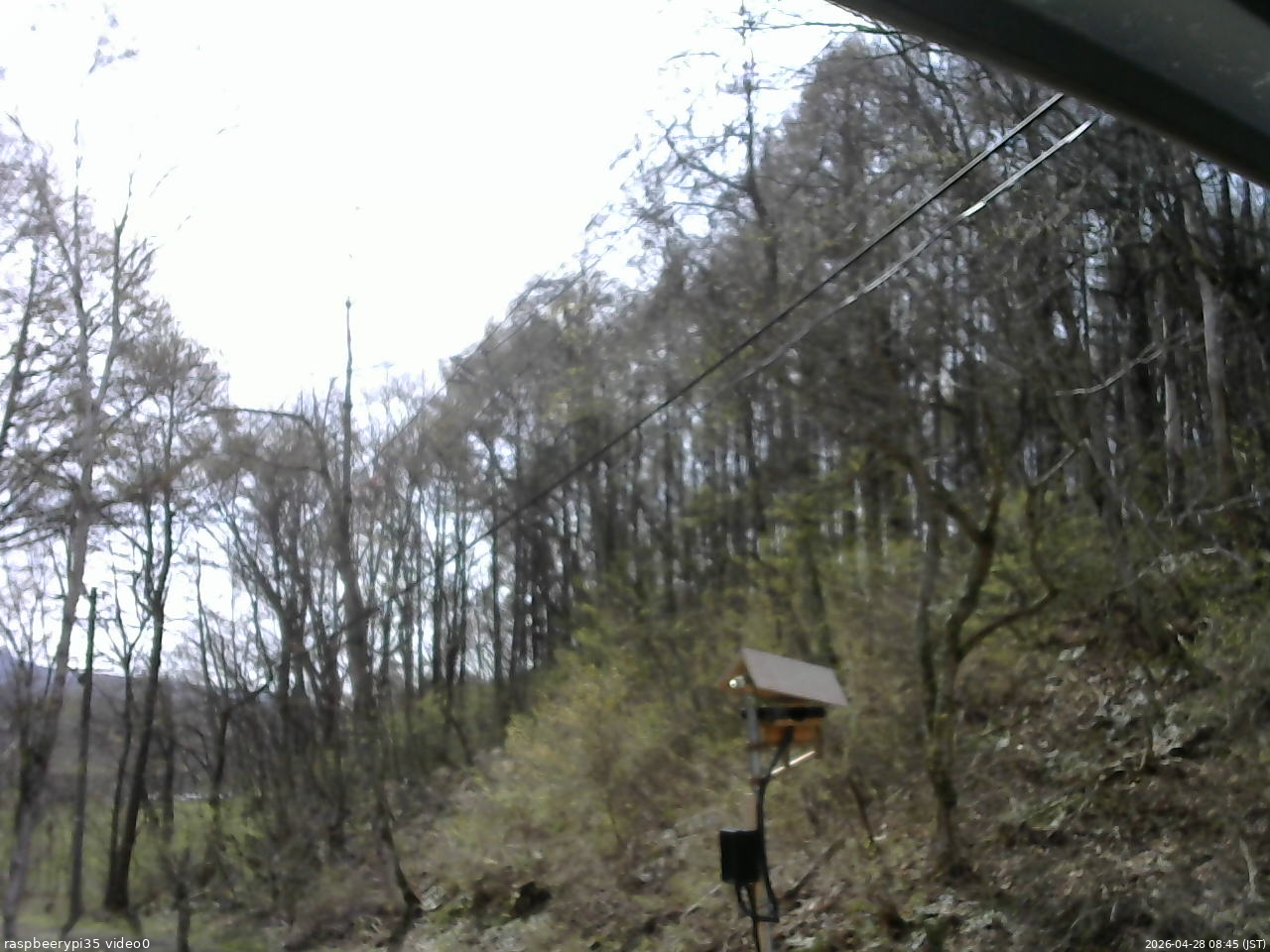 長野県菅平高原 ゆたか山荘 温度計 2026/04/28 08:45