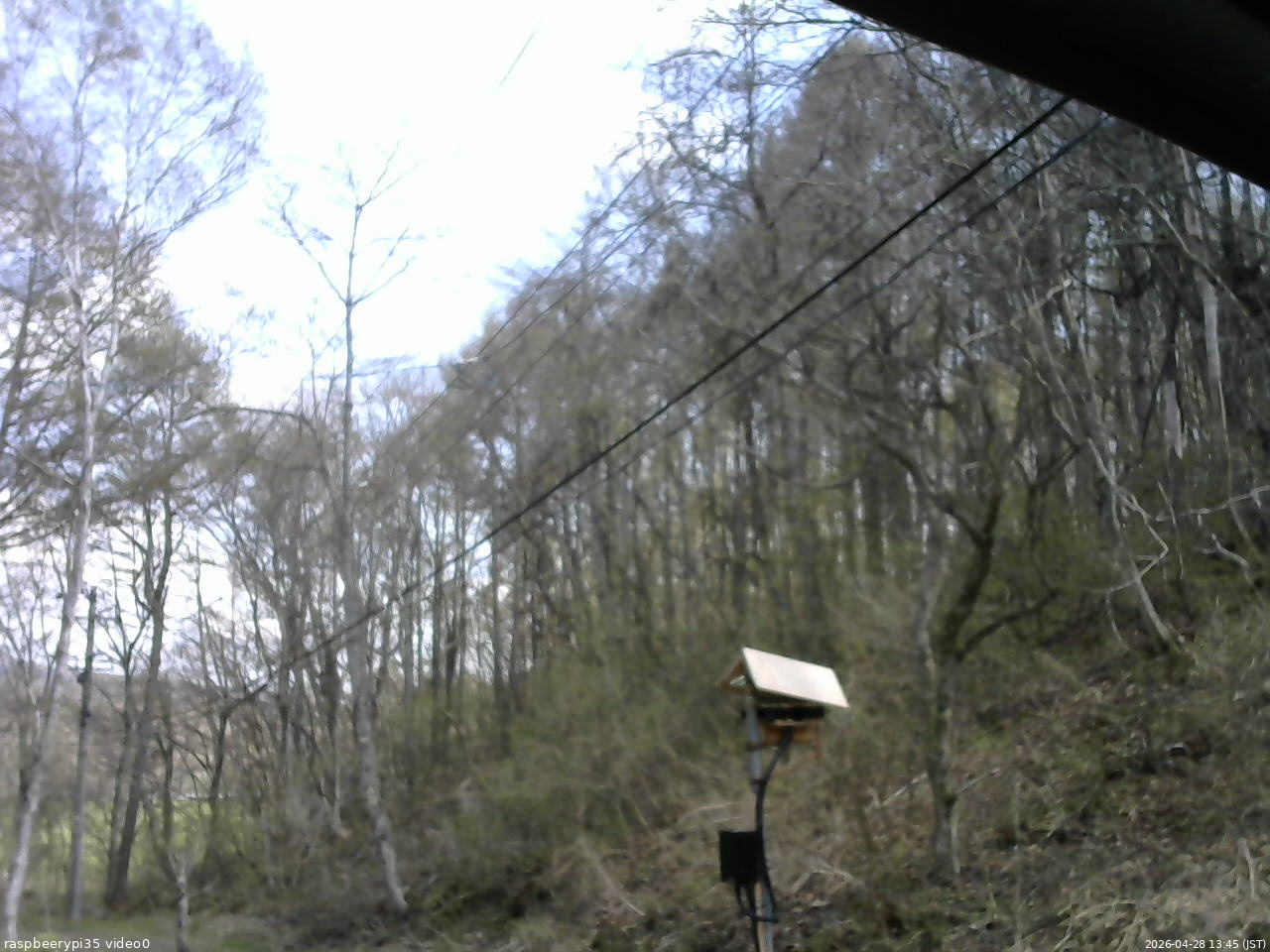 長野県菅平高原 ゆたか山荘 温度計 2026/04/28 13:45