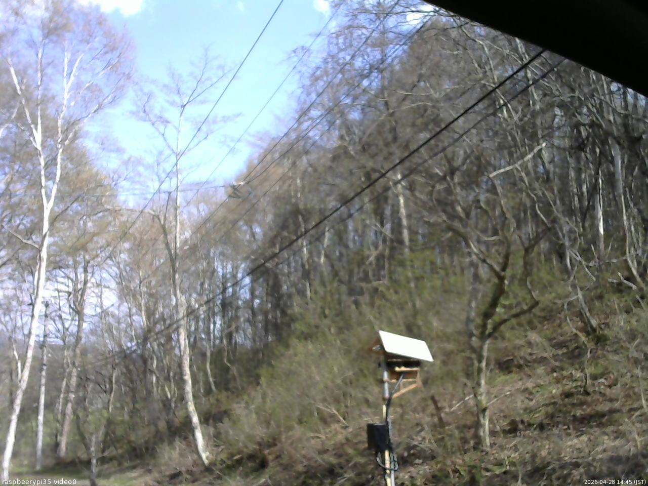 長野県菅平高原 ゆたか山荘 温度計 2026/04/28 14:45