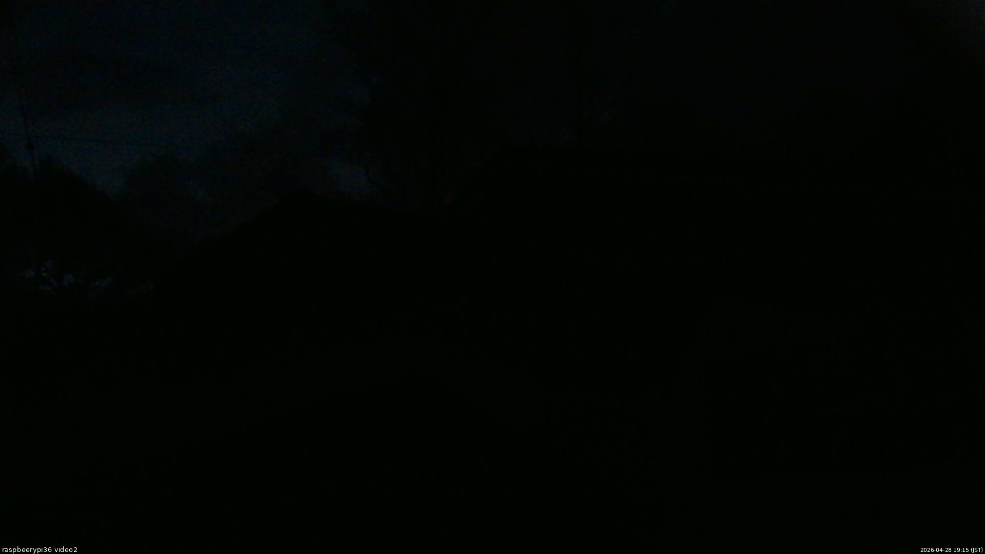 長野県菅平高原 ゆたか山荘 駐車場奥 2026/04/28 19:15