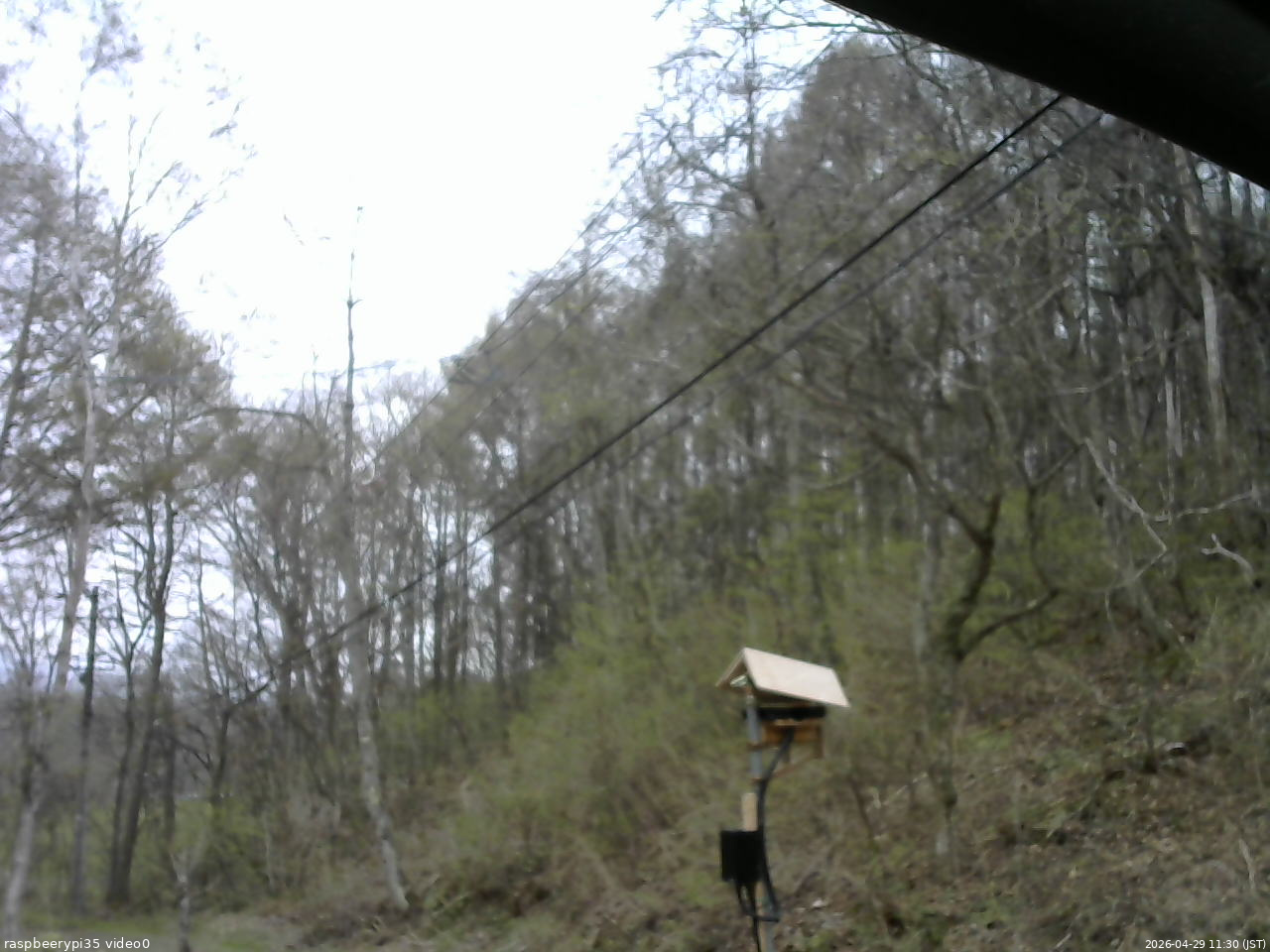 長野県菅平高原 ゆたか山荘 温度計 2026/04/29 11:30