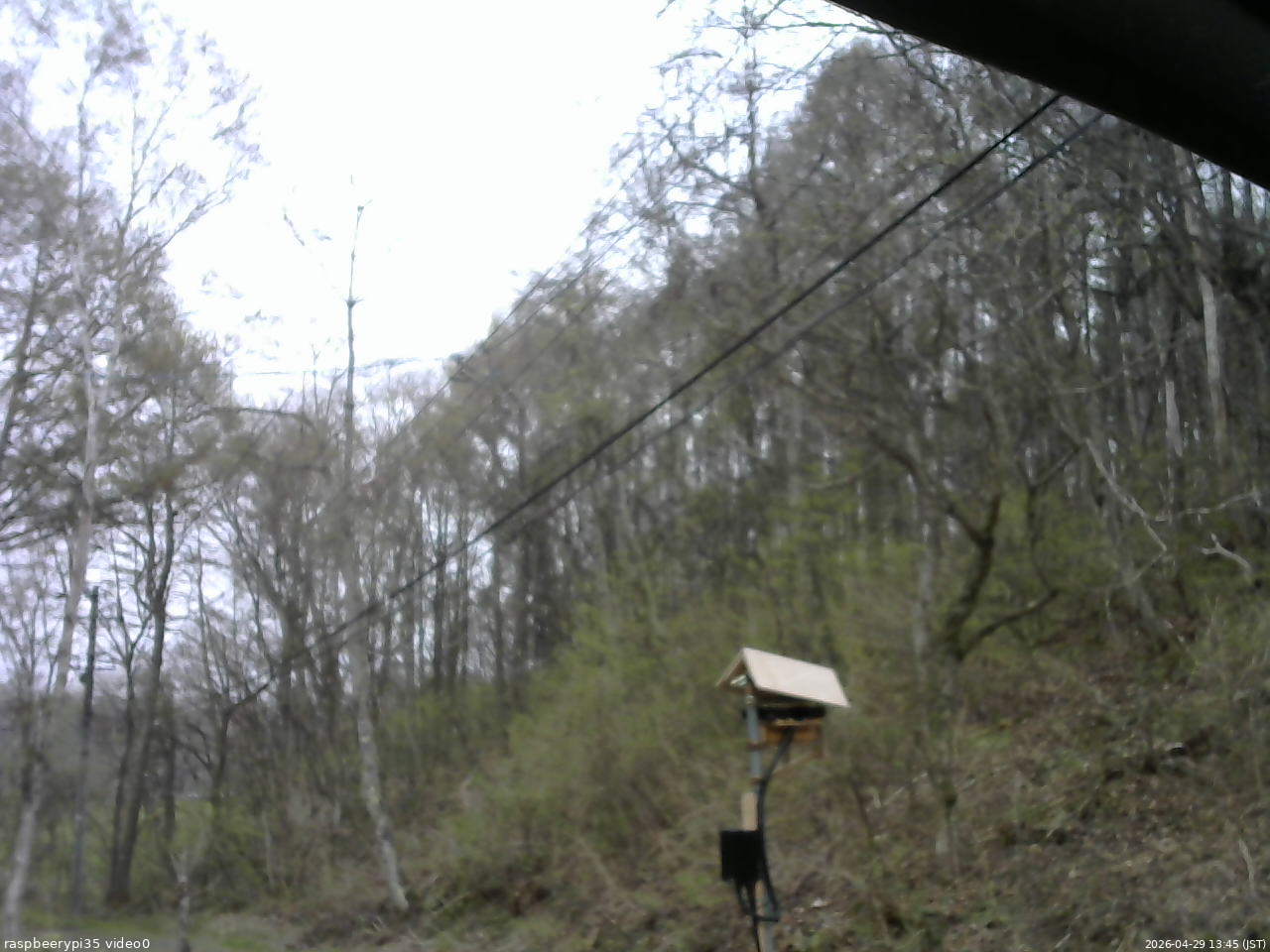 長野県菅平高原 ゆたか山荘 温度計 2026/04/29 13:45