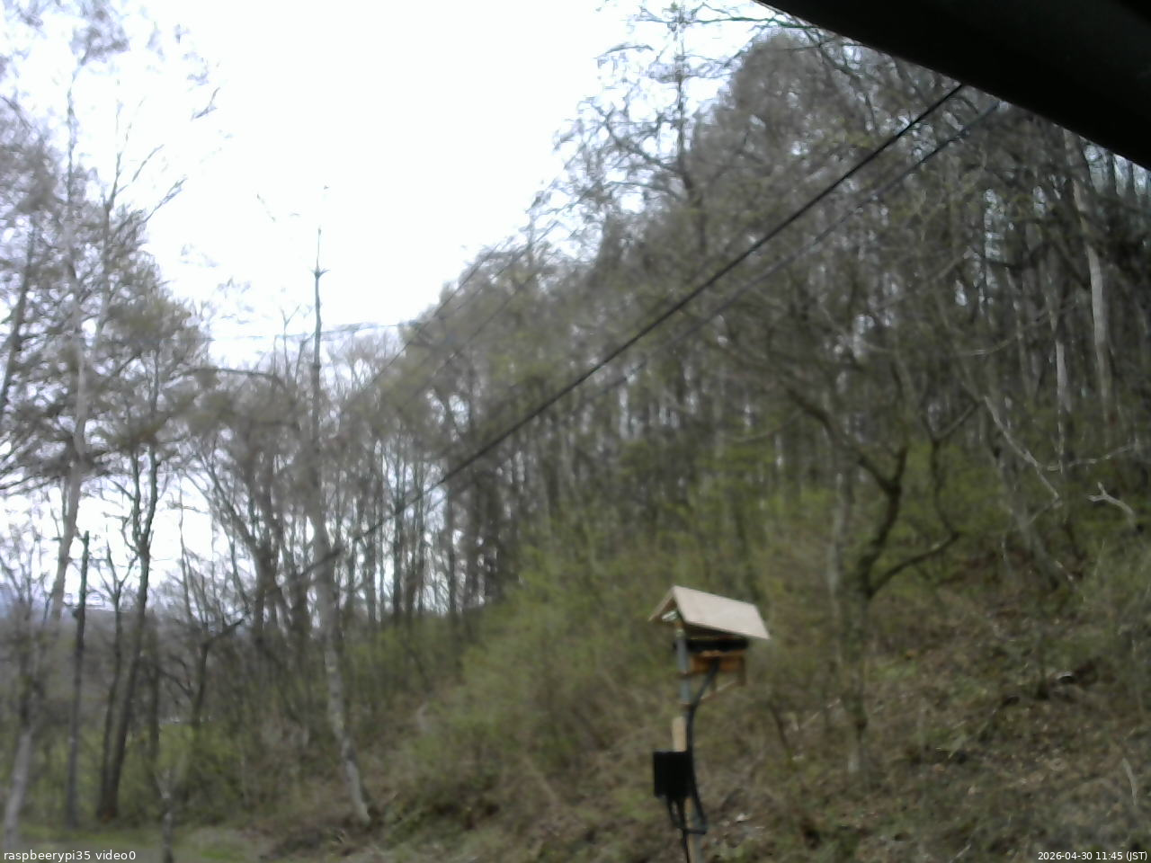 長野県菅平高原 ゆたか山荘 温度計 2026/04/30 11:45