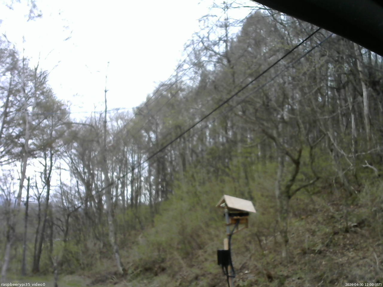 長野県菅平高原 ゆたか山荘 温度計 2026/04/30 12:00