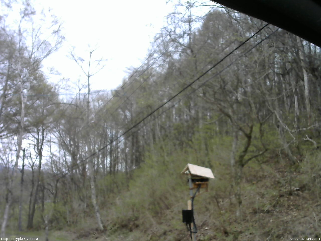 長野県菅平高原 ゆたか山荘 温度計 2026/04/30 13:15