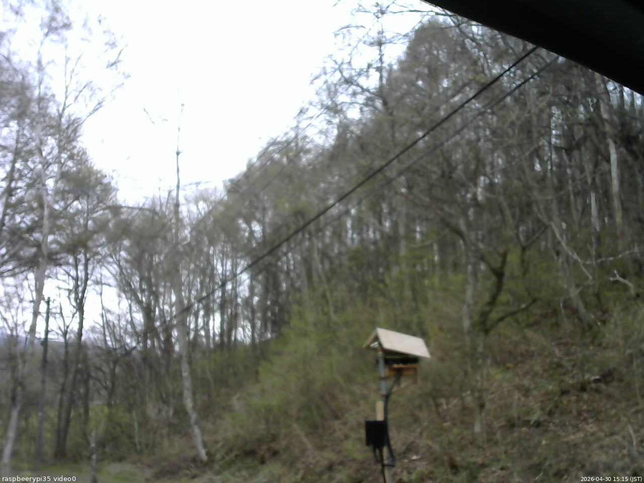 長野県菅平高原 ゆたか山荘 温度計 2026/04/30 15:15