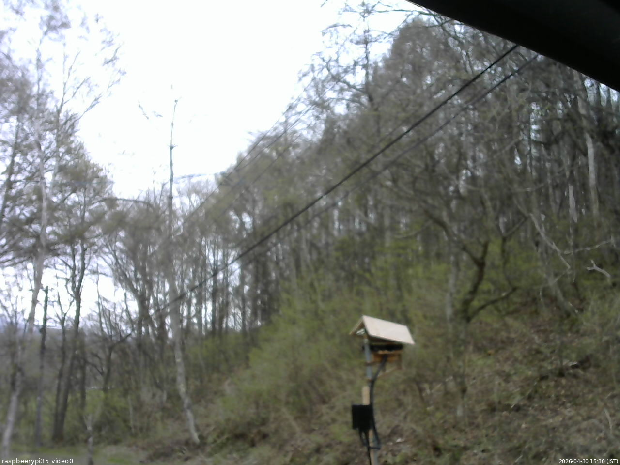 長野県菅平高原 ゆたか山荘 温度計 2026/04/30 15:30