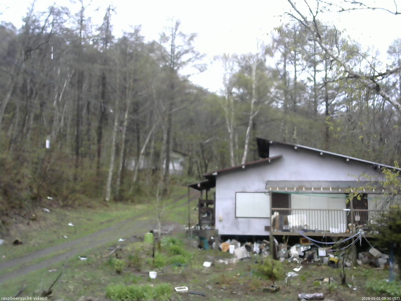 長野県菅平高原 ゆたか山荘 西側(坂上) 2026/05/01 09:30