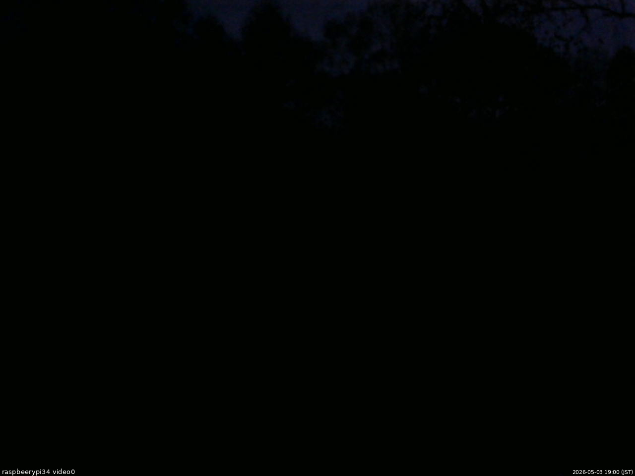 長野県菅平高原 ゆたか山荘 西側(坂上) 2026/05/03 19:00